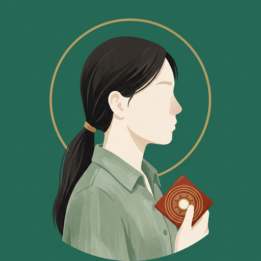 Illustrated portrait of Rennie, the writer behind Mindfulness Reflections